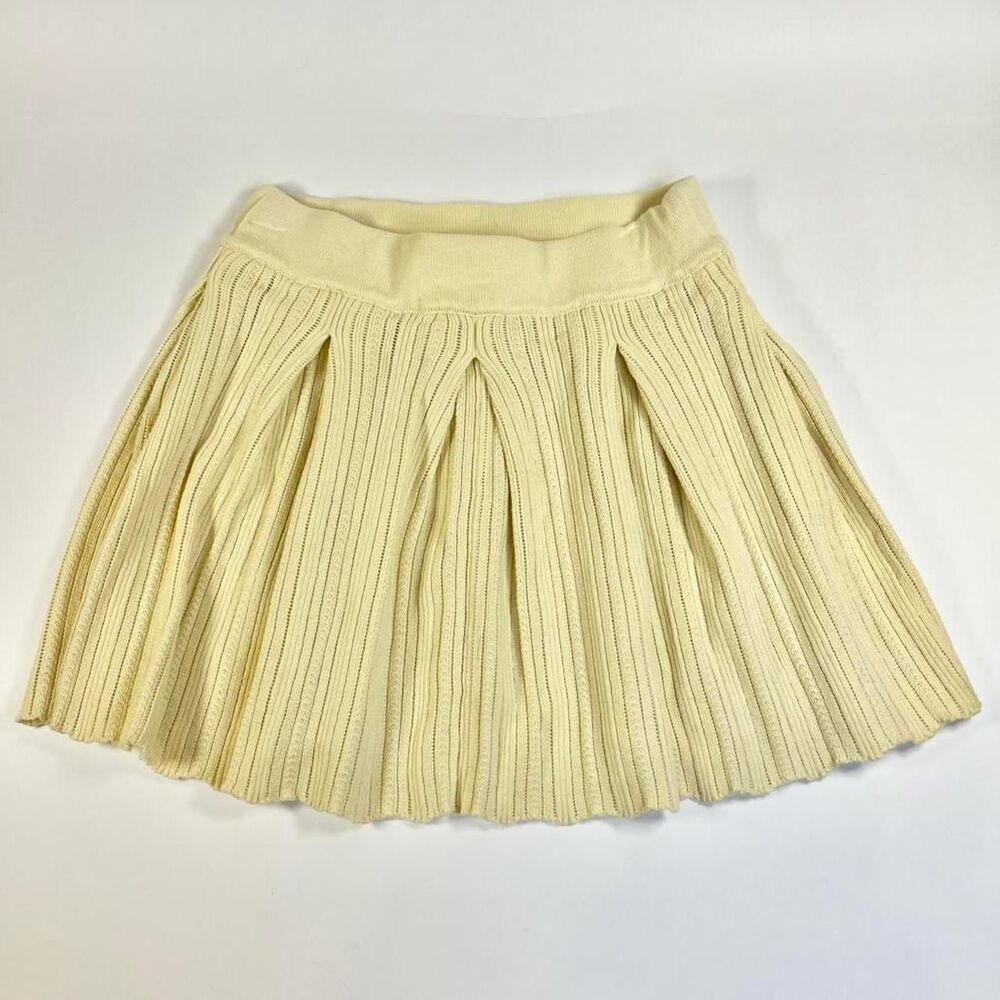 Hippie-rose Women's Cream and White Skirt